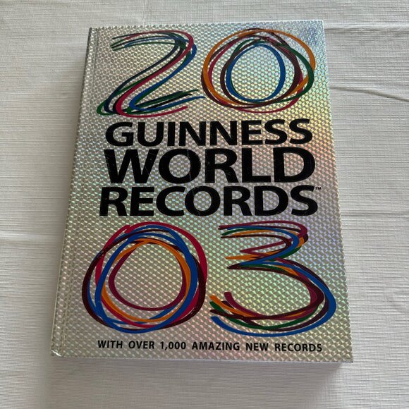 Guinness World Records 2003 Hardcover Book Good Used Condition - Picture 1 of 7